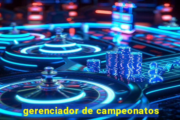 gerenciador de campeonatos